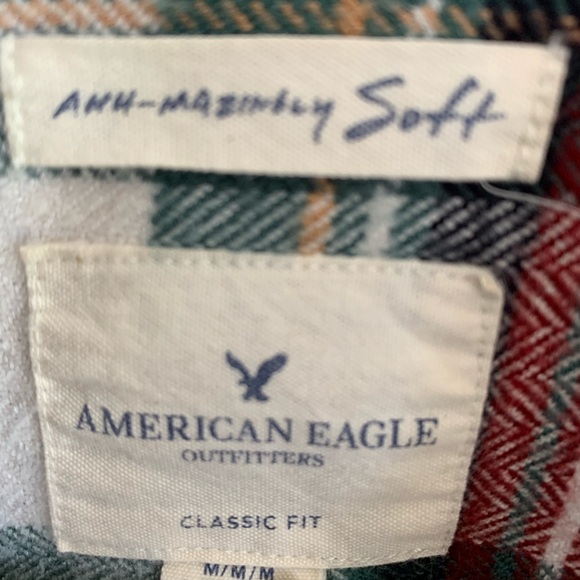 American Eagle Flannel Plaid - Picture 3 of 4